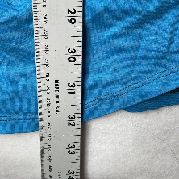 Cacique Sleepwear Pajama Top 1X Women's Plus Size 18/20‎ Blue Animal Print PJ - Picture 8 of 11